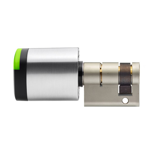 Salto Neo Half Cylinder Euro Profile Electronic Cylinder (Indoor) - Satin Chrome