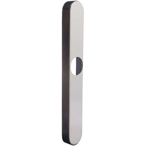 Salto Outside Plate IM Narrow Standard - Satin Stainless Steel
