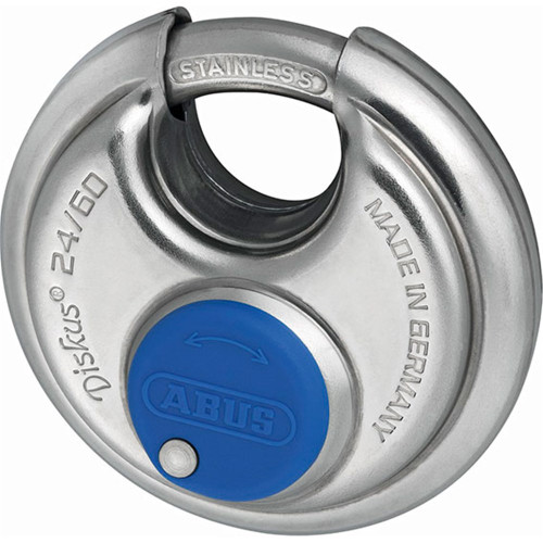 ABUS Padlock 24IB - Stainless Steel (Diskus)