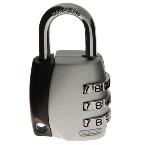 ABUS Padlock Combo 155 Display Pack - Silver & Black