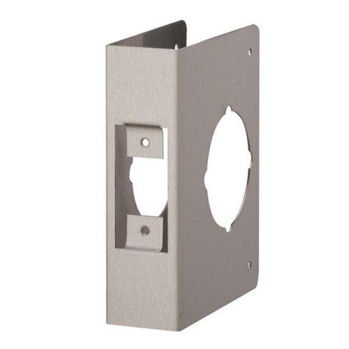 BDS Deadbolt Wrap 35 mm Door - Satin Stainless Steel