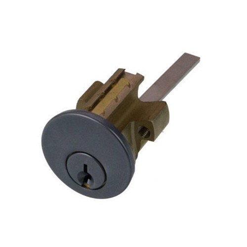 BDS Rim Cylinder LW4 Profile KD With Blank Faceplate - Satin Chrome