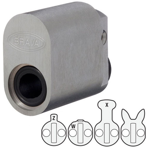 Brava Metro Oval Cylinder without Barrel with X W Z & R CAMS