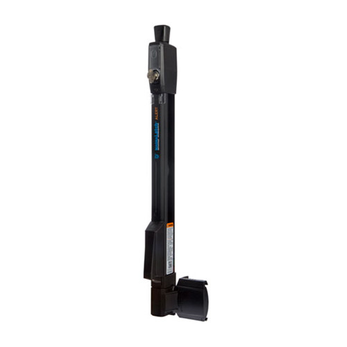 D&D Magnalatch Alert Top Pull Gate Latch with Electronic Alarms LED and Audio LW5 Profile - Black