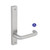 Dormakaba Furniture Narrow Square End Plate Visible Fix with Noosa Lever - Satin Stainless Steel