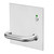 Kaba Furniture Plate with Lever #20 - Satin Stainless Steel