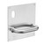Kaba Furniture Plate with Lever #20 - Satin Stainless Steel