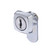 Lock Focus Cam Lock Non Stamped Square - Silver