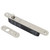 LOX Drop Bolt 25mm Round End Face Plate - Silver