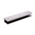 LOX Glass Door U-Bracket For 12mm Glass Includes Dress Plate For Magnetic Lock - Silver