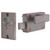Metlam Lock and Indicator Set with Screw Fixings - Satin Chrome Pearl