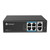 Milesight Unmanaged Network Switch with XX POE Ports Plus 2 Uplink Ports - Black