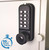 BORG Mechanical Digital Cam Lock For Cabinet Door With Key Override and Easicode Pro