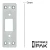 LOCKTON StrikePak PE2 EXTRA PACKER - 2mm Thick - Silver
