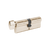 Zanda Euro Cylinder & Turn - 90mm - Brushed Nickel