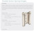 Zanda Double Action Spring Hinges 5" (125mm)