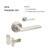 Zanda Epic Passage Set 1131 Latch Zanda Epic Passage Set 1131 Latch