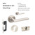 Zanda EPIC Entrance Set - 70mm Key/Key Zanda EPIC Entrance Set - 70mm Key/Key
