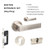 Zanda Boston Entrance Set - 60mm Key/Key Zanda Boston Entrance Set - 60mm Key/Key