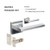 Zanda Matrix Passage Square 1131 Latch Zanda Matrix Passage Square 1131 Latch