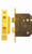 Superior Brass Bathroom Mortise Lock 60mm
