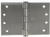 Superior Brass Broad Butt Hinge Fix Pin 100x200x3mm - Satin Stainess Steel