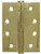 Superior Brass Butt Hinge Fix Pin 100x75x2.5mm