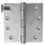 Superior Brass Butt Hinge Fixed Pin 100x100x2.5mm MT - Satin Stainess Steel