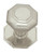 Superior Brass Centre Door Knob 75mm - Polished Chrome
