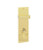 Superior Brass Escutcheon & Snib - 85mm myLK 145x40mm