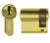 Superior Brass Euro Single Cylinder 5 pin C4 39mm