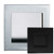 Austyle Flush Pull Square ConcealedFix 50x50mm