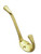 Superior Brass Hat & Coat Hook 100mm - Polished Brass