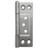 Superior Brass Hirline Fast - Fix Hinge (pair) 89x35x2mm - Satin Stainess Steel