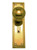Superior Brass Knob 4 57mm Privacy 50mm