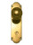 Superior Brass Knob Entrance E 85mm Euro 50mm
