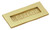 Superior Brass Letter Plate 85x195mm