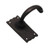 Superior Brass Lever Latch Iron - Matt Black 118x55mm