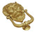 Superior Brass Lion Door Knocker 200mm