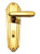 Superior Brass Lever 57mm Privacy 203x63mm