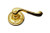 Superior Brass Lever Latch Georgian 7mm