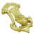 Superior Brass Ornamental Knocker 185mm