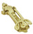 Superior Brass Ornamental Knocker 210mm