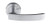 Builders Choice Passage Lever Privacy 52mm - Satin Chrome (43546)