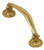 Superior Brass Pull Handle Georgian 175mm - Polished Brass