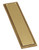 Superior Brass Push Plate Georgian 300x65mm - Polished Brass