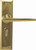 Superior Brass Entrance Lever 47.6mm Euro Locks