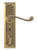 Superior Brass Entrance Lever 4 myLK 50mm
