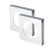 Builders Choice Square Adaptor Privacy Rose Levers