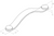 Flexa Leather D Handle Tan 160mm
